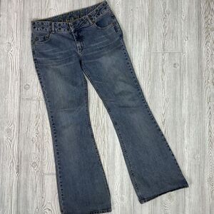 Silver Jeans Women’s 33x33 Western Glove Works Blue Wide Leg Jeans